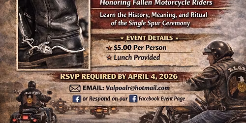 \ud83c\udfcd\ufe0f Single Spur Training & Ceremony \ud83c\udfcd\ufe0f