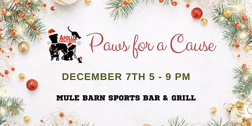 Paws for a Cause - Christmas Party