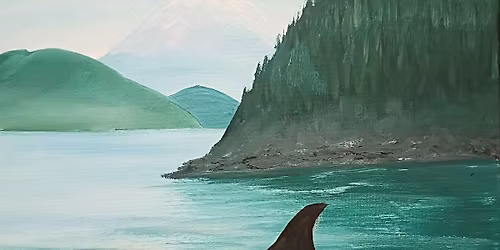 "Orca Play" Paint 'n Sip, Monday, June 1st, 6-8:00 pm @ Barrington's Irish Bar & Grill