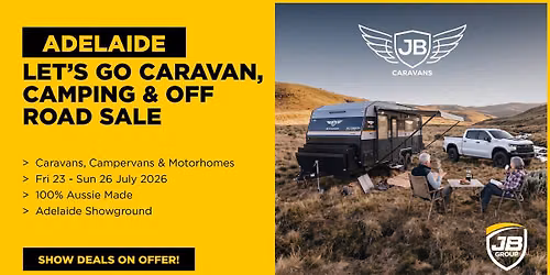 Adelaide Let's Go Caravan, Camping & Off Road Sale