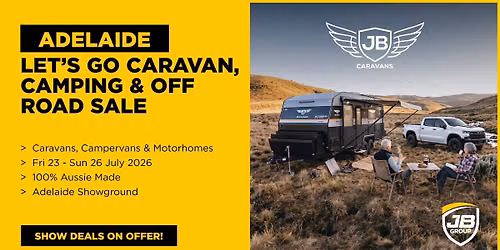 Adelaide Let's Go Caravan, Camping & Off Road Sale
