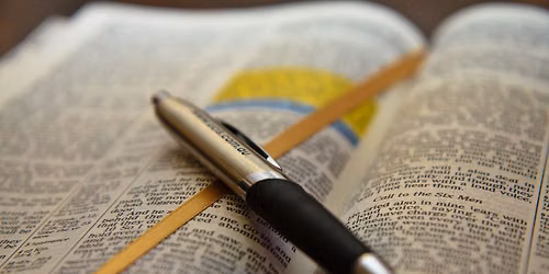 Community Bible Study "The Purpose Driven Life" In-person at noon; Zoom at 6 pm