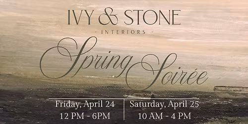 Spring Soiree + SALE