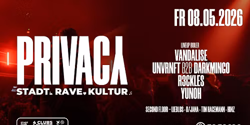 PRIVACY x Stadt Rave Kultur