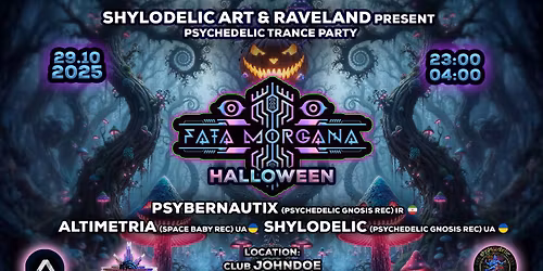 FATA MORGANA - HALLOWEEN\ud83c\udf83(Amsterdam)