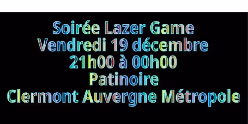 Soir\u00e9e Laser Game