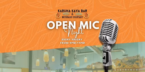 Open Mic Night at Karuna