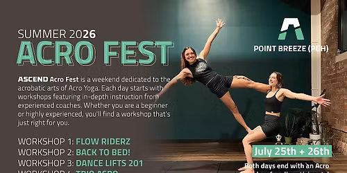 Acro Yoga Fest