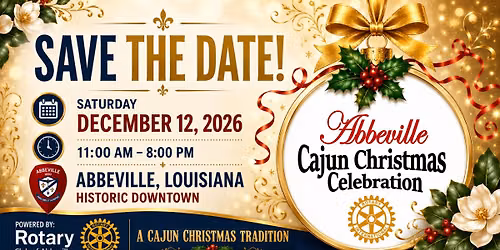 Abbeville Cajun Christmas Celebration - Louisiana