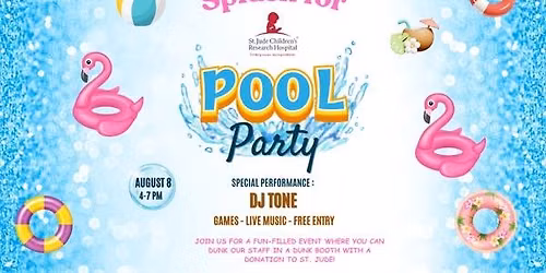 Splash for St Jude-Pool Party