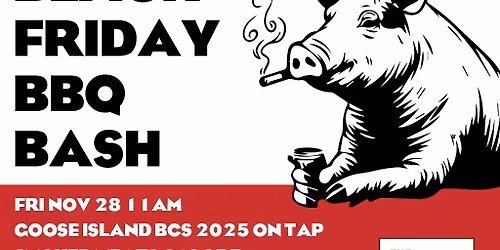 BBQ Black Friday + BCS On Tap + Gift Card Sale Kickoff