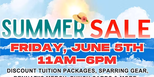 Bennati's Summer Sale!