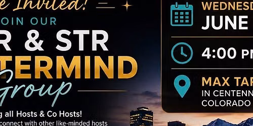 Midterm & Short term Rental Mastermind Event
