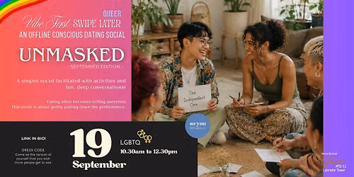 [Queer Edition] Vibe First Swipe Later: A Conscious Queer Dating Social