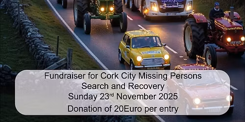 Christmas Tractor, Truck Vintage Car light up run