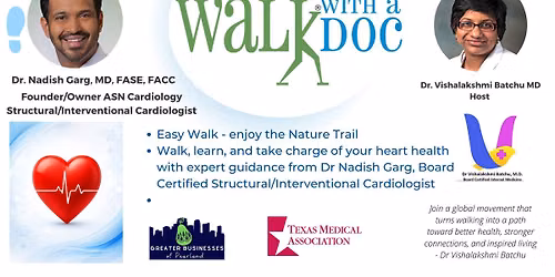 Walk with a Doc: Heart Health Walk & Talk