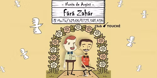 SOLD OUT\ud83c\udf99\ufe0fF\u0103r\u0103 Zah\u0103r \u2013 concert aniversar @Club Touche BAICOI