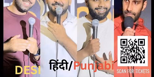 Desi gaslighters standup comedy show in Montreal