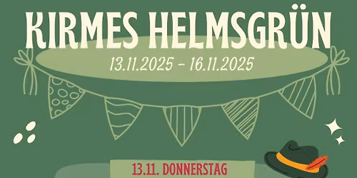 Kirmes Helmsgr\u00fcn 