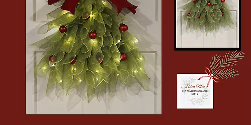 Christmas Tree Wreath Workshop with Bella Mae