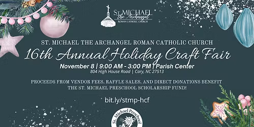 St. Michael - 16th Annual Holiday Craft Fair
