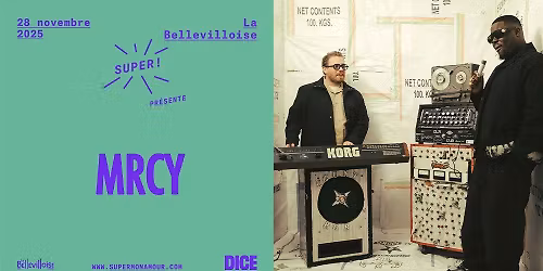 Super! \u2014 MRCY 28 novembre \u00e0 La Bellevilloise