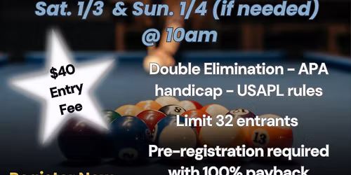 3rd Annual ladies 8 ball tournament 