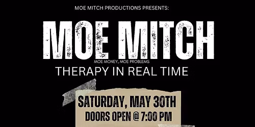 Therapy In Real Time | Moe Mitch | DC Comedy Show