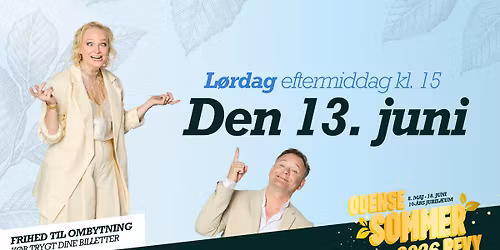 13. juni kl. 15 \u00bb Odense Sommerrevy 2026