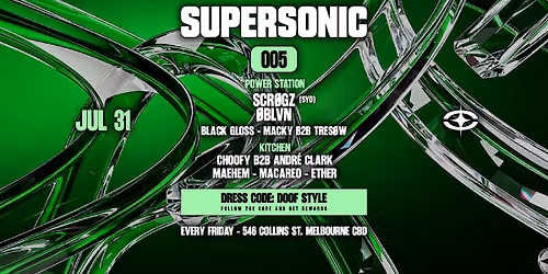 SUPERSONIC FRIDAYS 005
