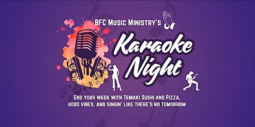 Karaoke Night with Sushi & Pizza