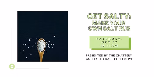 Get Salty: Make Your Own Salt Rub