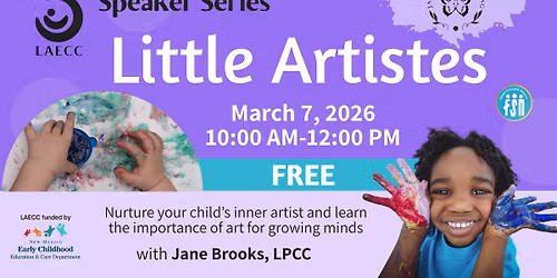 LAECC Speaker Series: Little Artistes