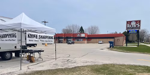 Sharpening LIVE! at Rob's Family Market