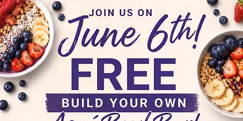 Build Your Own A\u00e7a\u00ed Bowl Bar (FREE) 