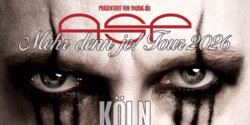 ASP \u2013 MEHR DENN JE! TOUR \u2013 CARLSWERK VICTORIA