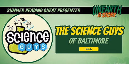 Summer Reading Guest Presenter Science Guys of Baltimore