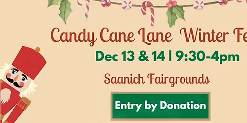 Candy Cane Lane Winter Festival Dec 13-14, 2025
