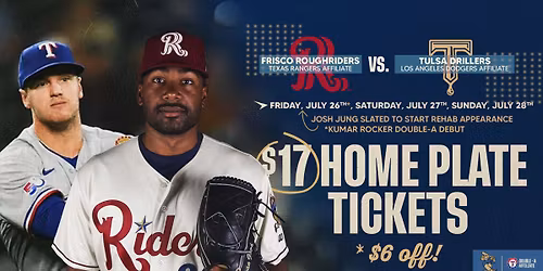 Frisco Roughriders vs. Tulsa Drillers