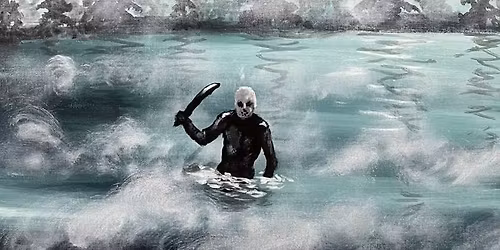 Spooky Lake Halloween Paint and Sip Class