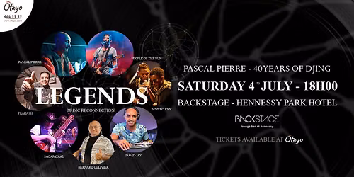 LEGENDS - Music Reconnection - Pascal Pierre 40 Years of DJing