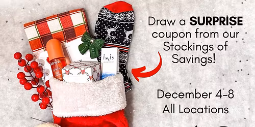 \ud83c\udf85\ud83e\udde6 Stockings of Savings at Jean Marie\u2019s! \ud83c\udf84\u2728