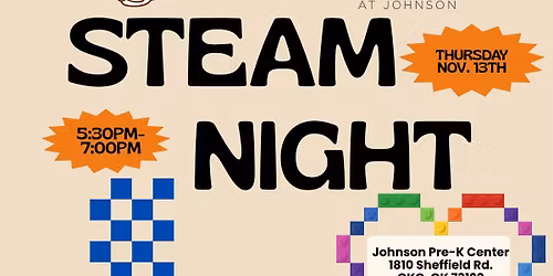STEAM Night at Johnson PK Center