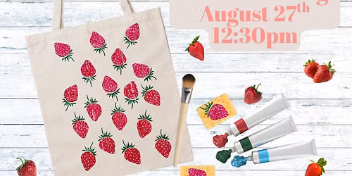 Block Print Bags  - Adult Craft 