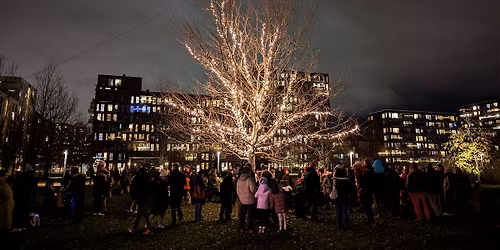 Julehygge og lyst\u00e6nding i Byparken