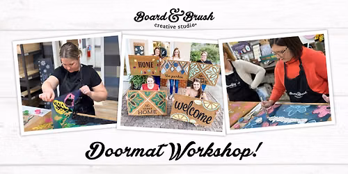 DIY Doormat Workshop at Board & Brush, Salem