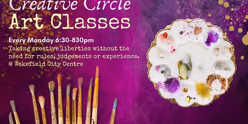 Creative Circle Art Classes~ every Monday