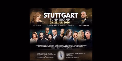 STUTTGART SUMMERCAMP 2026