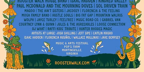 Rooster Walk Music & Arts Festival - Sunday