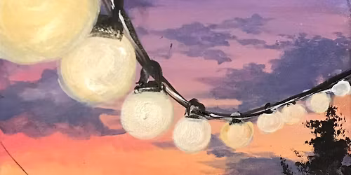 Join Brush Party to paint 'LIght Up Your Life' in Quainton